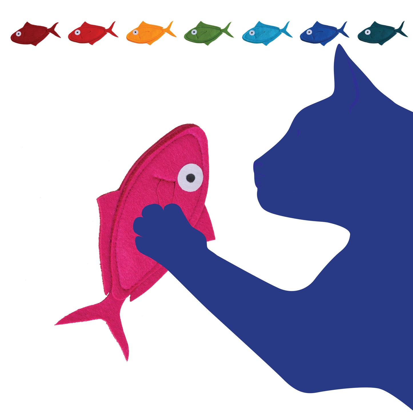 Fish Cat toy
