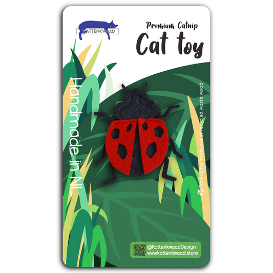 Ladybug Cat Toy
